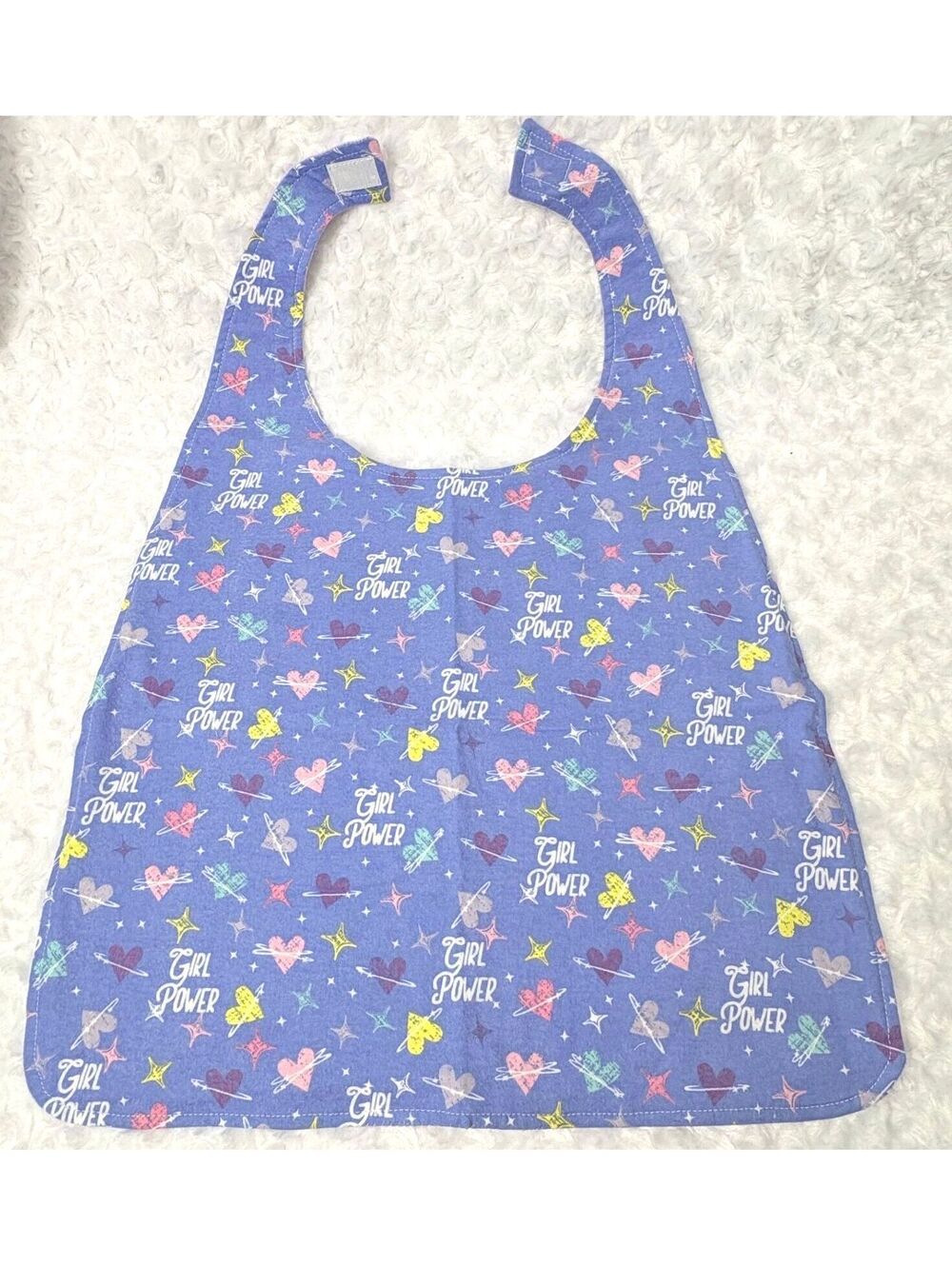 Handmade Adult Bib - Reusable Feeding Bib for Seniors, Caregivers, Messy Easters